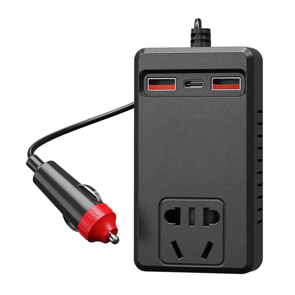 Charger For Multiple Devices 15x8.5x3cm Car Converter Compact Design Family Road Trips Safety Monitoring Feature
