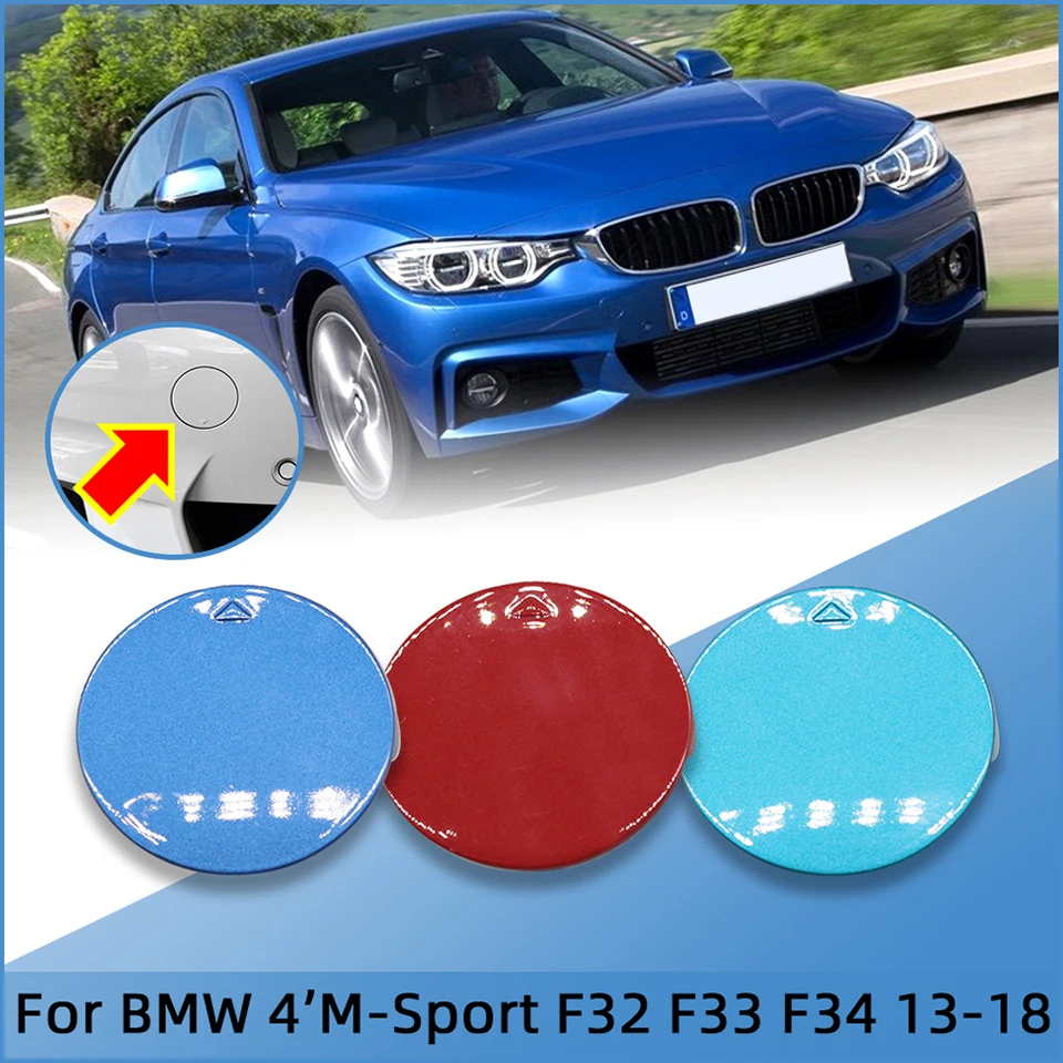 

For BMW 4 M F32Coupe F33Cabrio F36Gran Coupe 2013-2018#51118061005 Car Front Bumper Towing Hook Cover Shell Trailer Lid Cap Trim