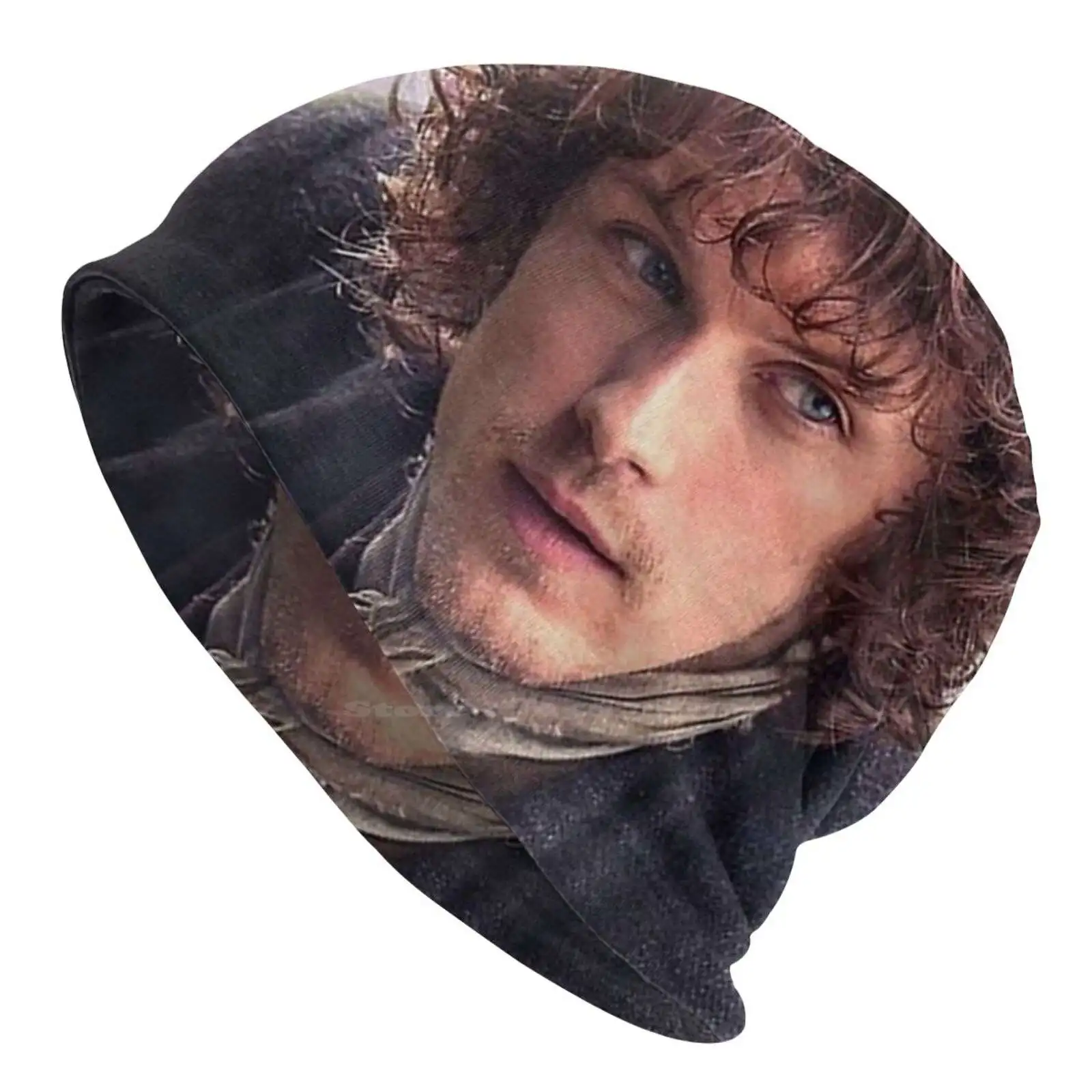 Sam Heughan Knitted Hat Warm Beanie Outdoor Caps Sam Heughan James Fraser Who Dumped Me Bloodshot Sassenach Red Jamie Claire