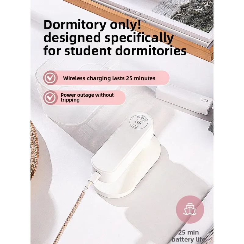 Rechargeable wireless iron Household hanging iron Handheld ironing machine Small portable steam iron