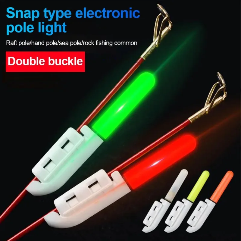 3/5pcs Fishing Electronic Rod Stick Flash Light CR425 Battery LED Removable USB Charge Waterproof Night Tackle Luminous view 4