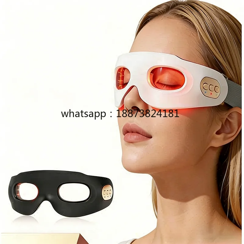 Eye Beauty Glasses Eye Bag Remover Machine Under Massager Therapy for Bags Dark Circles Puffiness Periorbital