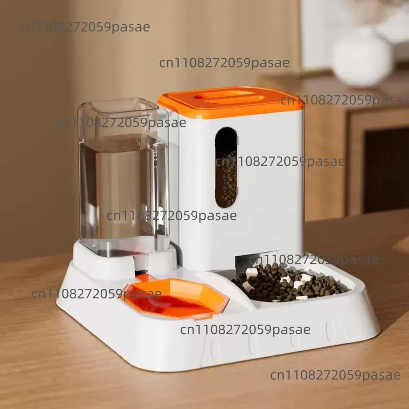 Smart Automatic Pet Feeder and Water Dispenser: All-in-One Ceramic Bowl for Dogs and Cats Dog Bowl, Cat Food Bowl