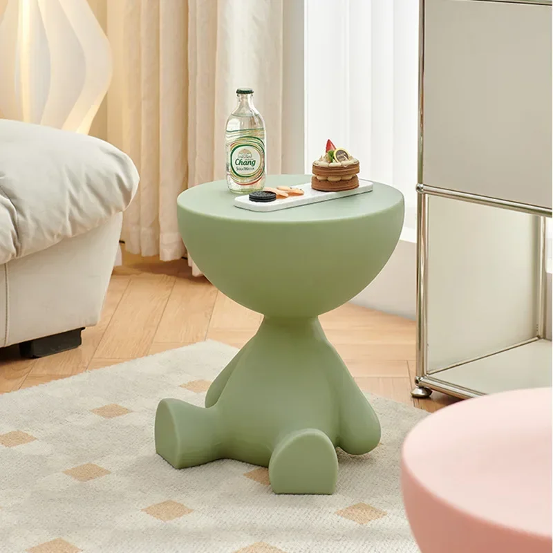 Creative Living Room Sofa Side Table Bedroom Bedside Table Home Bedside Small Ornaments Storage Rack Sofa Small Side Table