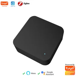 Tuya Zigbee Control remoto inteligente IR Control remoto infrarrojo Universal para hogar inteligente para AC TV DVD funciona con Alexa Google Home