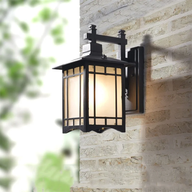 TINNY Outdoor Wall Sconces Light Fixture Modern Waterproof Patio LED Lamps For Home Porch