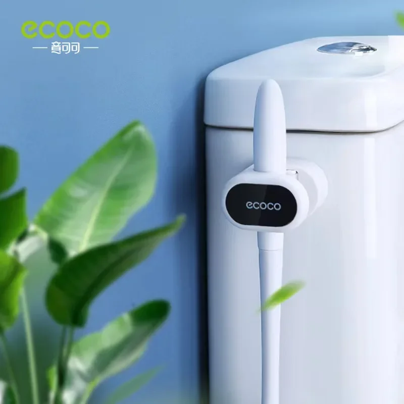 Youpin Ecoco ممسحة مكنسة رف الحمام الحائط تخزين السنانير لكمة خالية المطبخ تخزين حامل rackفرش مكنسة شماعات السنانير