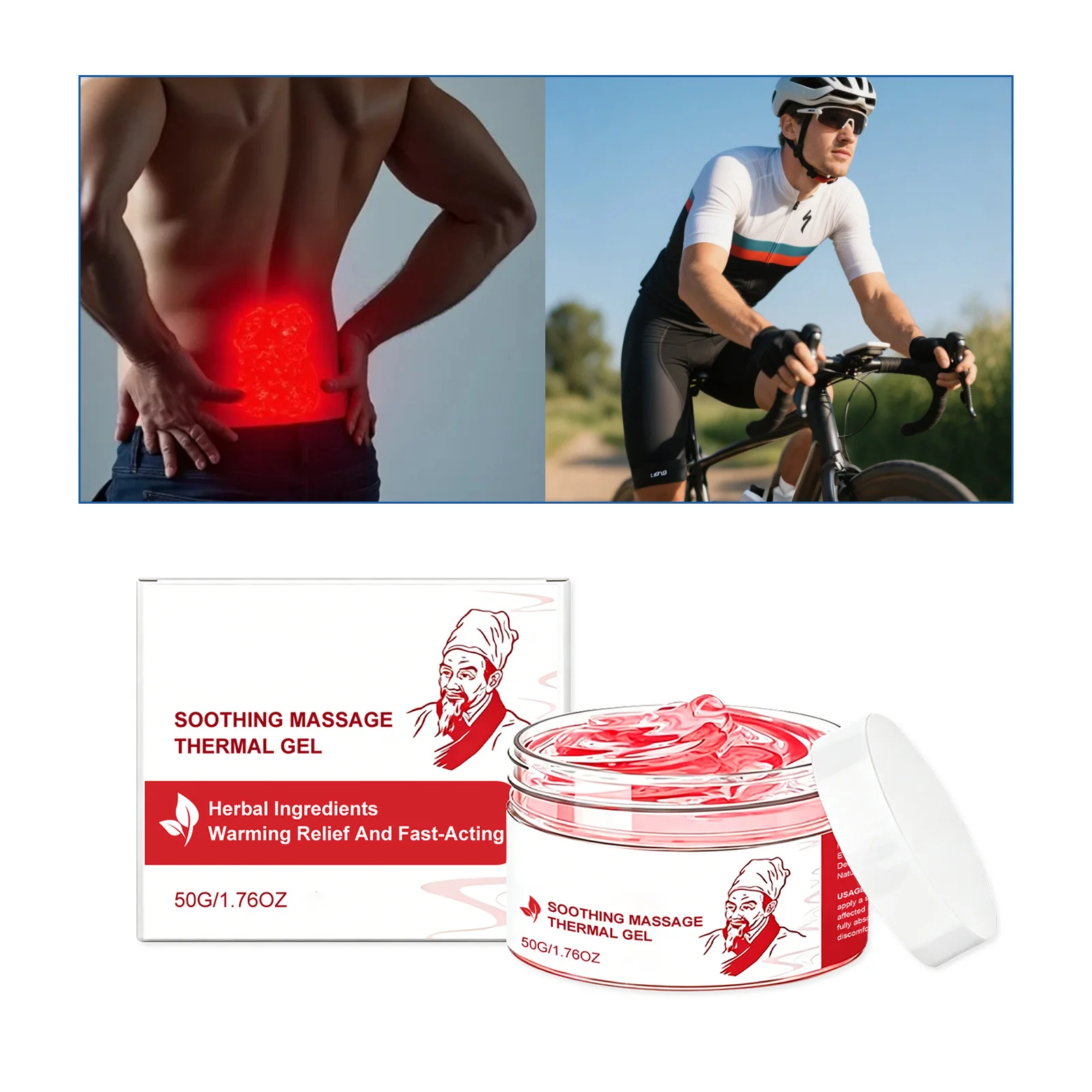 Joint Care Gel - Gentle, Fast-Absorbing, Soothing and Nourishing Formula for Knees, Shoulders, Neck and Elbows