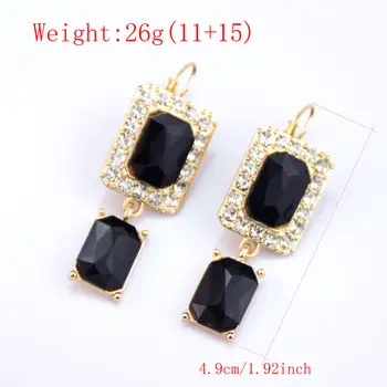 6 最佳銷售 酒紅色耳環 - №5