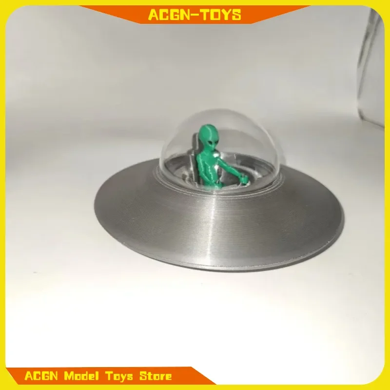 

Original Genuine Flying Saucer Alien Action Figure Toys High Quality Toys Model Children Toys Birthday Decoration Gifts Toy Doll