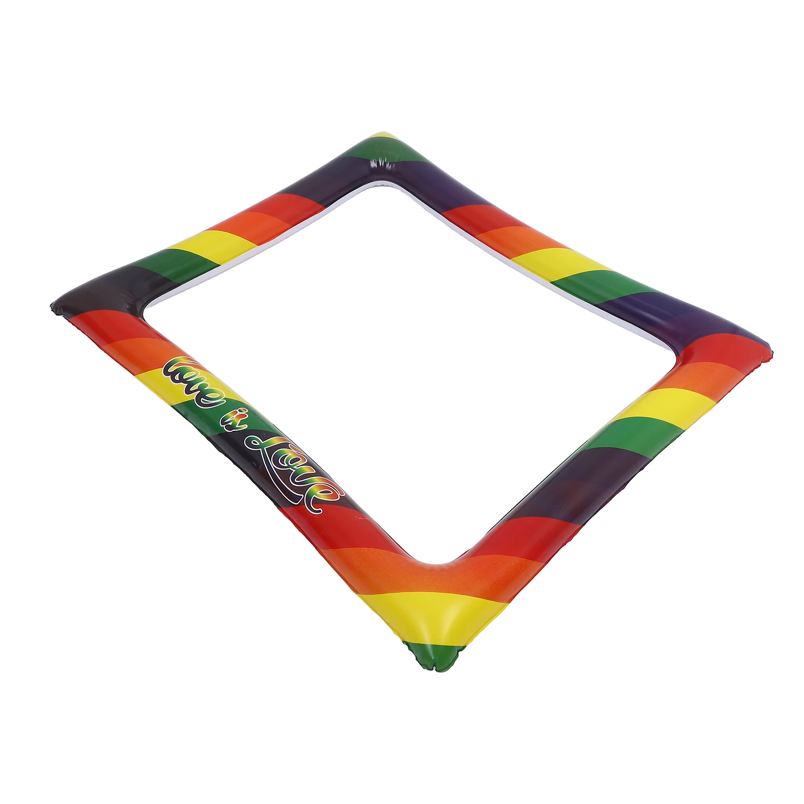 

Rainbow Photo Frame Inflatable Props for Birthday Party Holiday Frames Photo Booth Vibrant Creative Shape Lightweight Portable