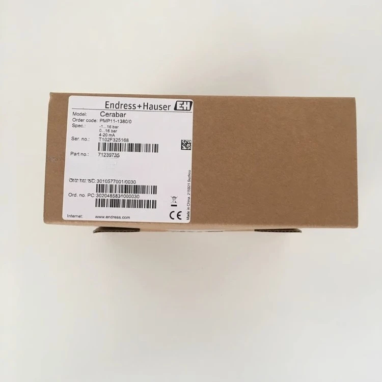 

Датчики давления E+H PMP11-AA1U1QBWJJ, PMP51, PMP21, PMC11 PMD55B