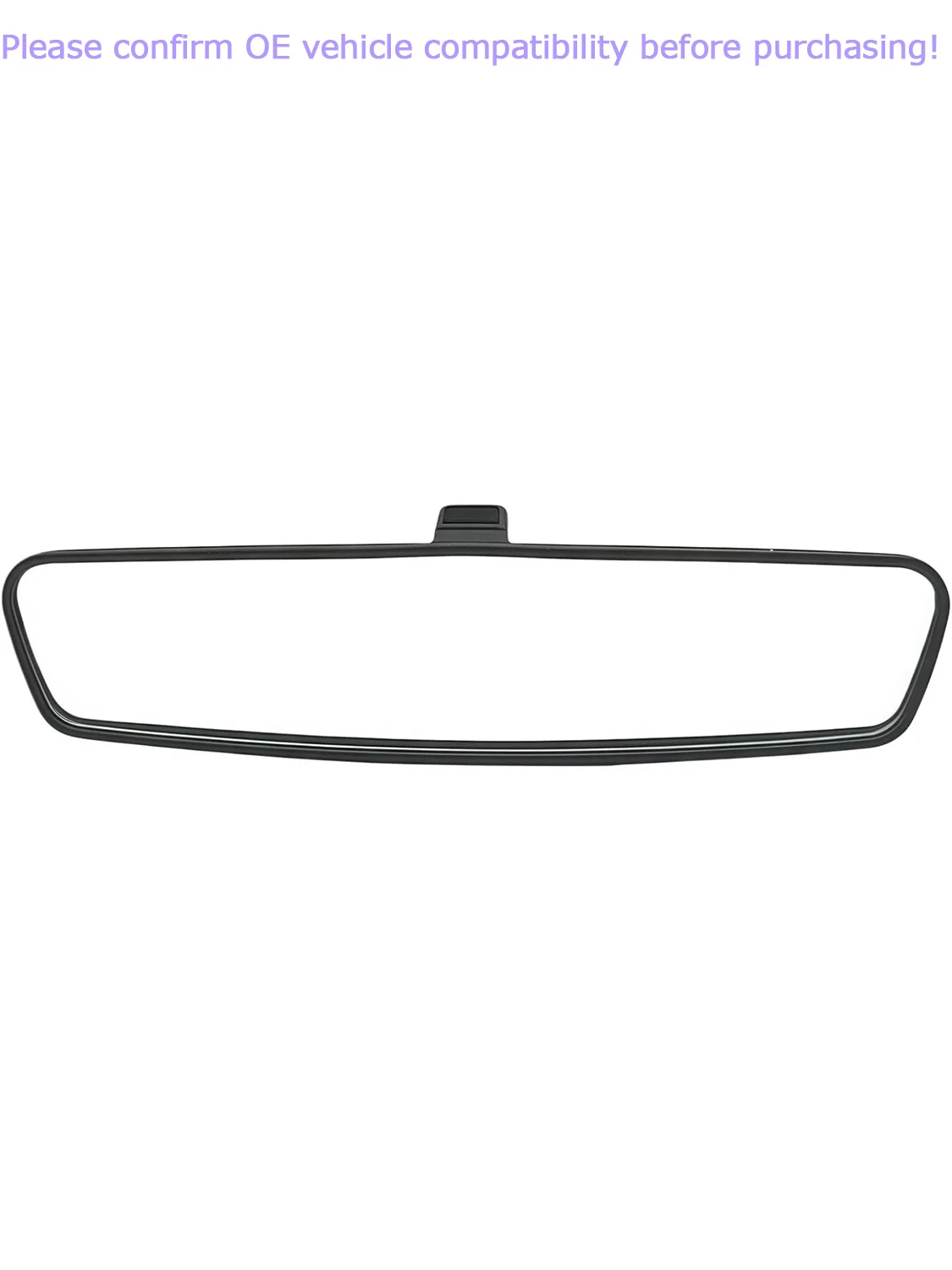 87810-0D070,Expanded View Reflection Device Direct Substitute Exact Fit Direct Fit Anti Glare Reflection Panel for Sedan Models