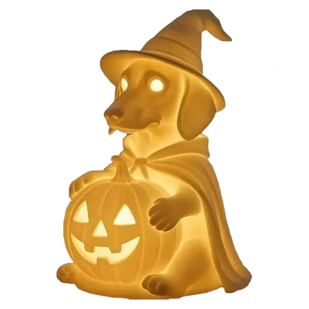 Decoration Light Halloween Dachshund Ghost Lamp Set Led Puppy Night Lights for Dog Lovers Spooky for Halloween for Bedroom - Image 3
