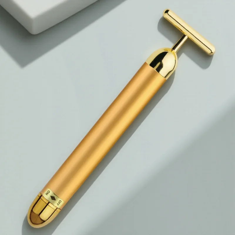 다기능 뷰티 케어 전기 진동 얼굴 마사지기 얼굴 탄력 페이셜 롤러 슬리밍 도구