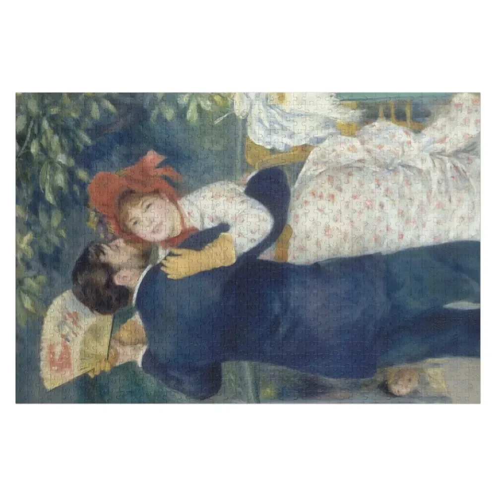 Dance in the Country by Pierre-Auguste Renoir Jigsaw Puzzle Custom Kids Toy Personalize Photo Puzzle