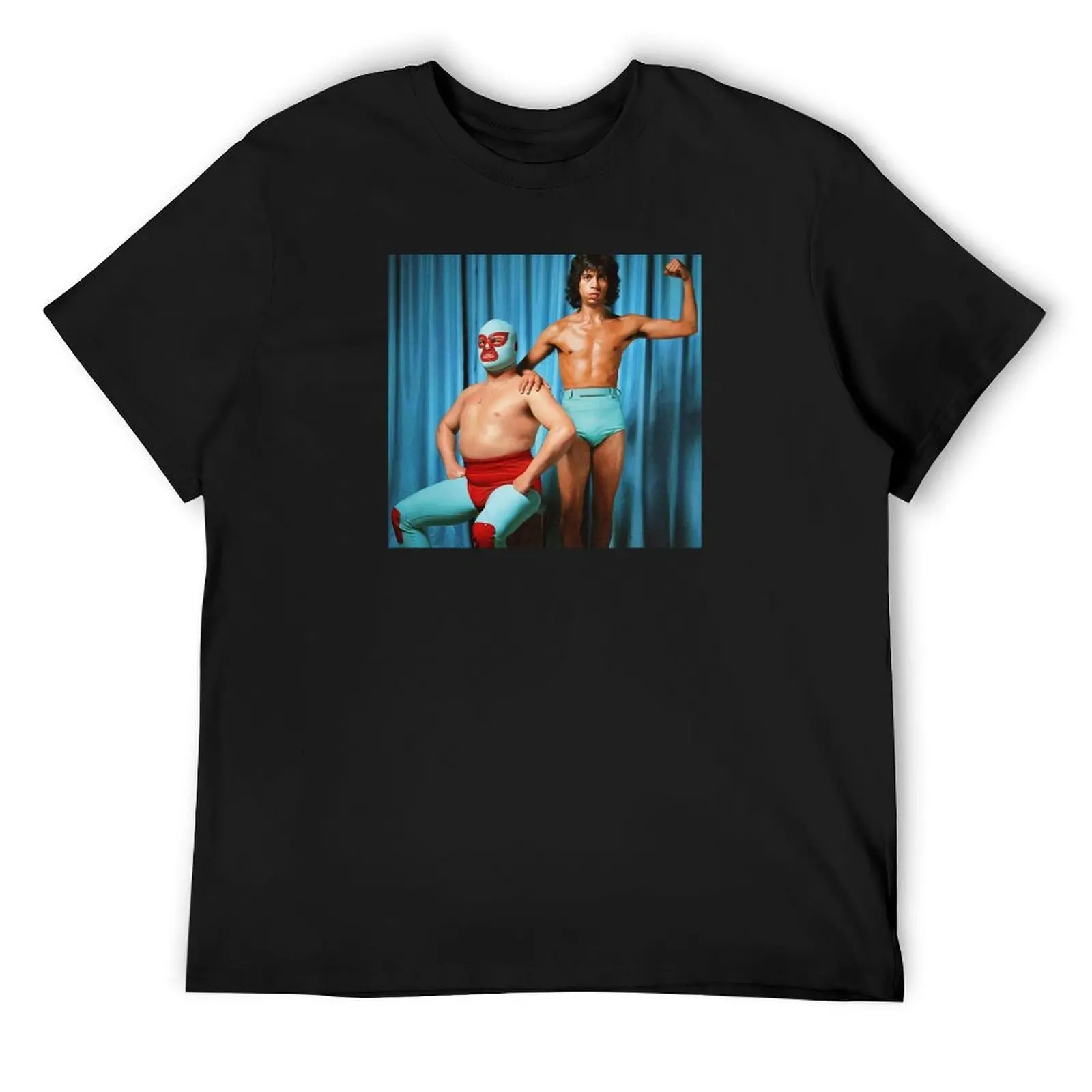 Nacho Libre Steven Esqueleto Wrestling Tag Team T-Shirt man clothes sublime anime figures essential t shirt men t shirts