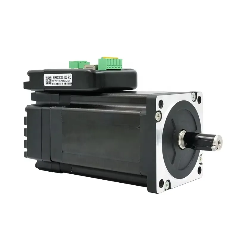IHSS86-80-100-RC 9.5N.m Nema34 80VDC 6A Integrated CANopen Modbus-RTU Closed Loop Stepper Motor