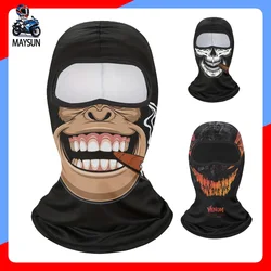Outdoor Sunscreen New Venom Ski Mask Balaclava Motorcycle Skull Face Mask Quick-dry Riding Helmet Liner Cap MTB Bicycle Headgear