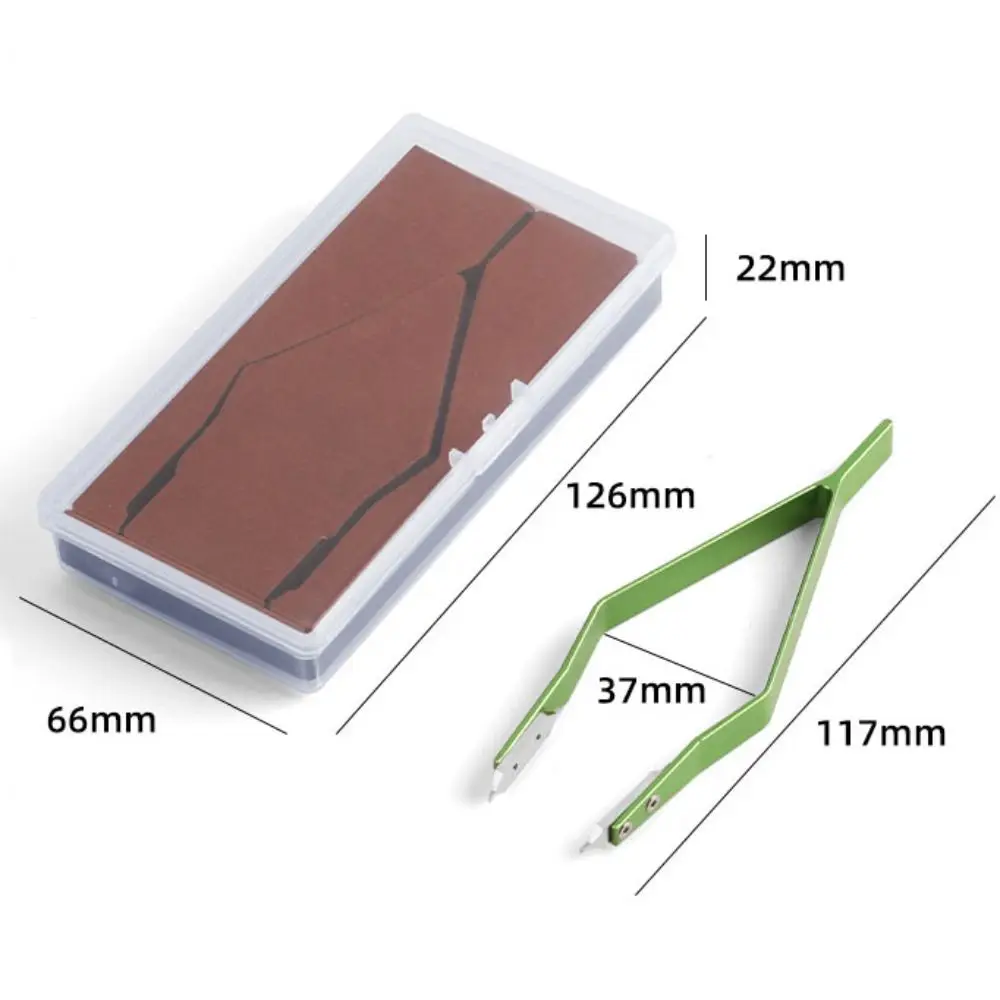 V Shaped Watch Spring Bar Remover Rofessional Stable Spring Bar Tweezer Precision Aluminum Alloy Watch Repair Tool Watchmaker