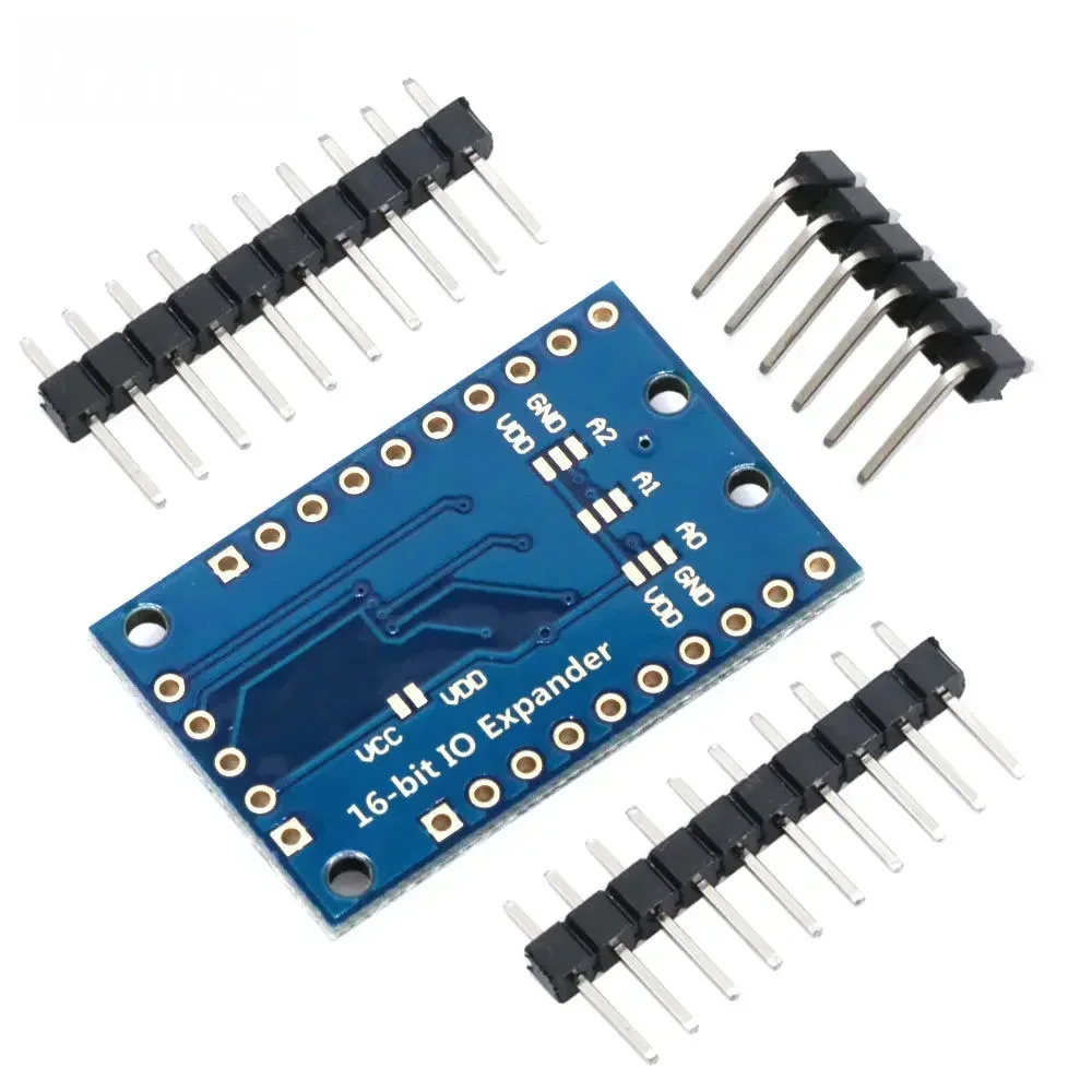 Extensor IO PCF8575 Compatible con Arduino - Módulo de control digital de 16 canales para hogar inteligente y robótica (2,5-5,5 V)