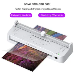 A3 Photo Laminator Paper Film Document Thermal Hot & Cold Laminator Laminating Machine 220V/110V