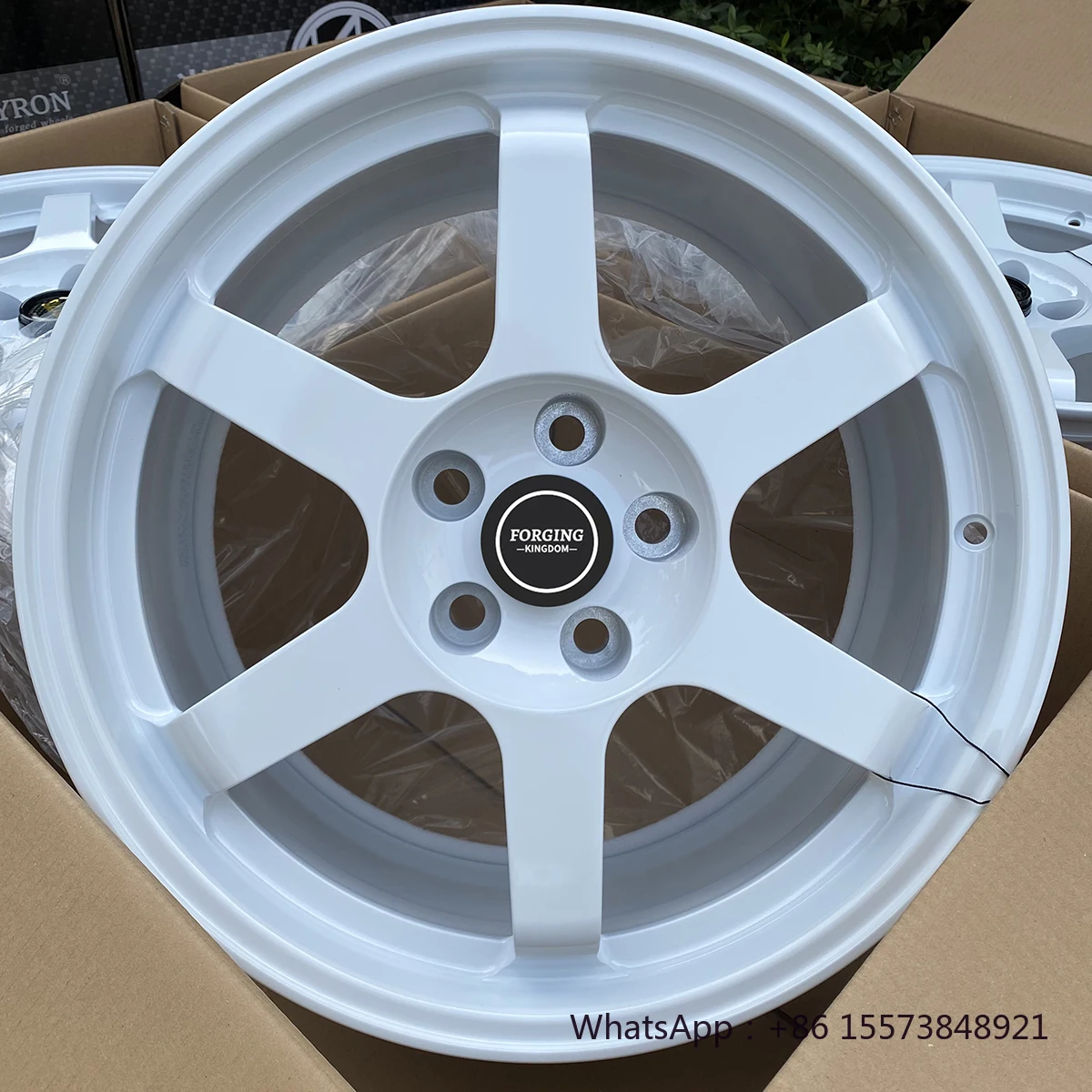 

Classic 6-Spoke Mini Aluminum Alloy Wheels 16*7 4x114.3 Bronze New