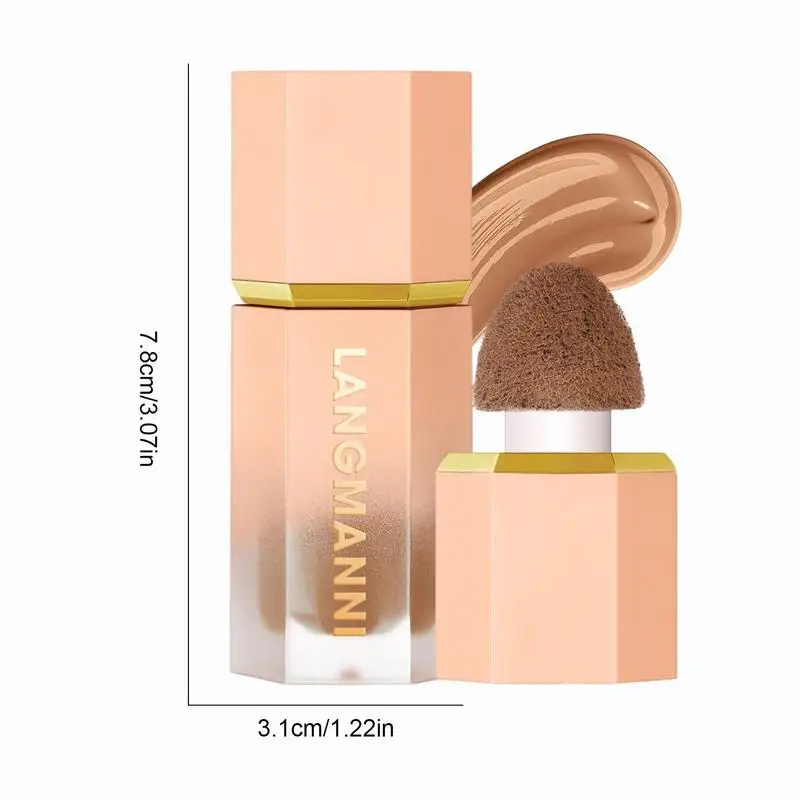 Vloeibare Contour Stick Vloeibare Make-Up Contour Stick Langdurige Waterdichte Cosmetica Lichte Formule Make-Up Benodigdheden Voor Dating