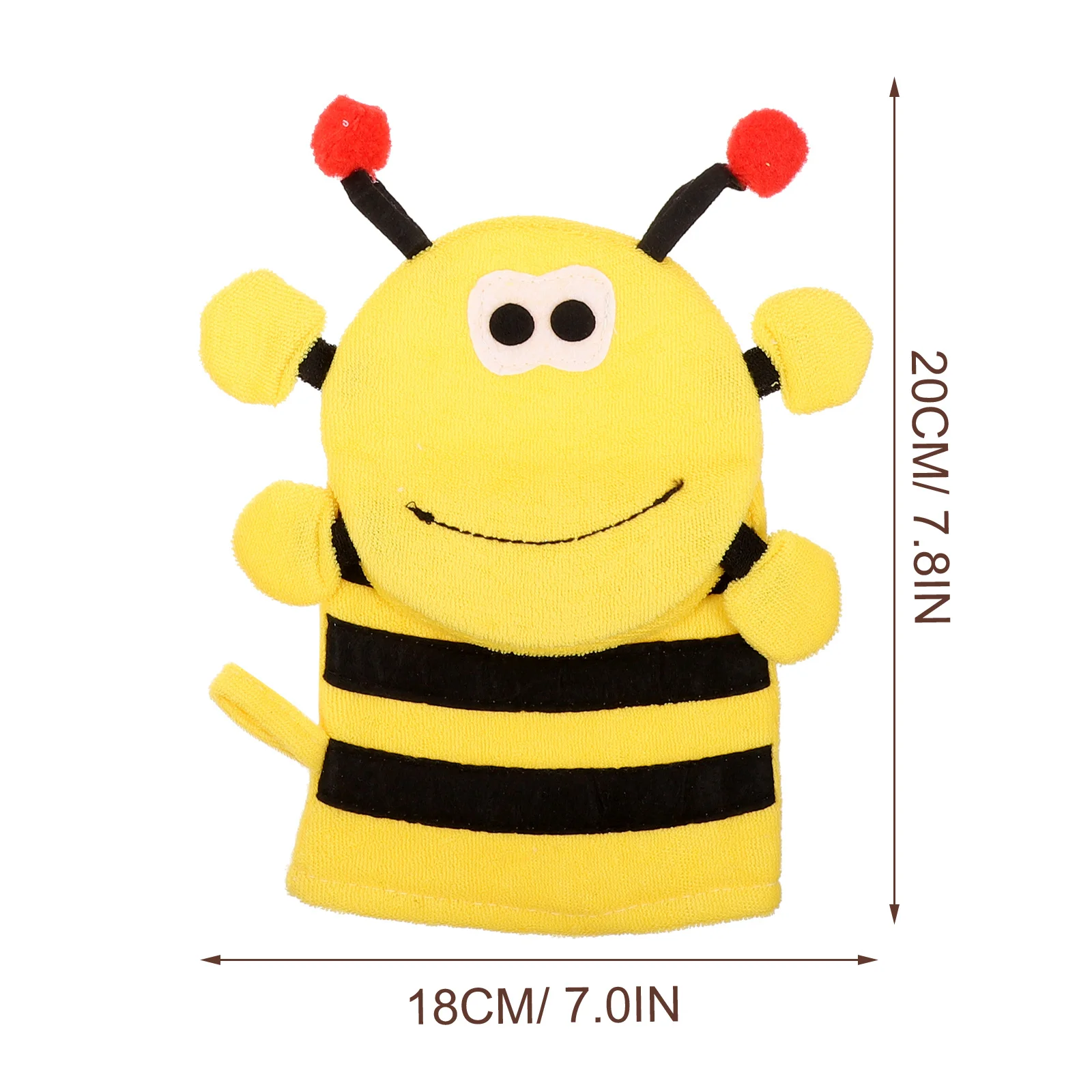

4Pcs Cartoon Washcloths Gloves for Children Exfoliating Bath Mitts Body Shower Scrubber Portable Baby Bathing Gloves Skin Care