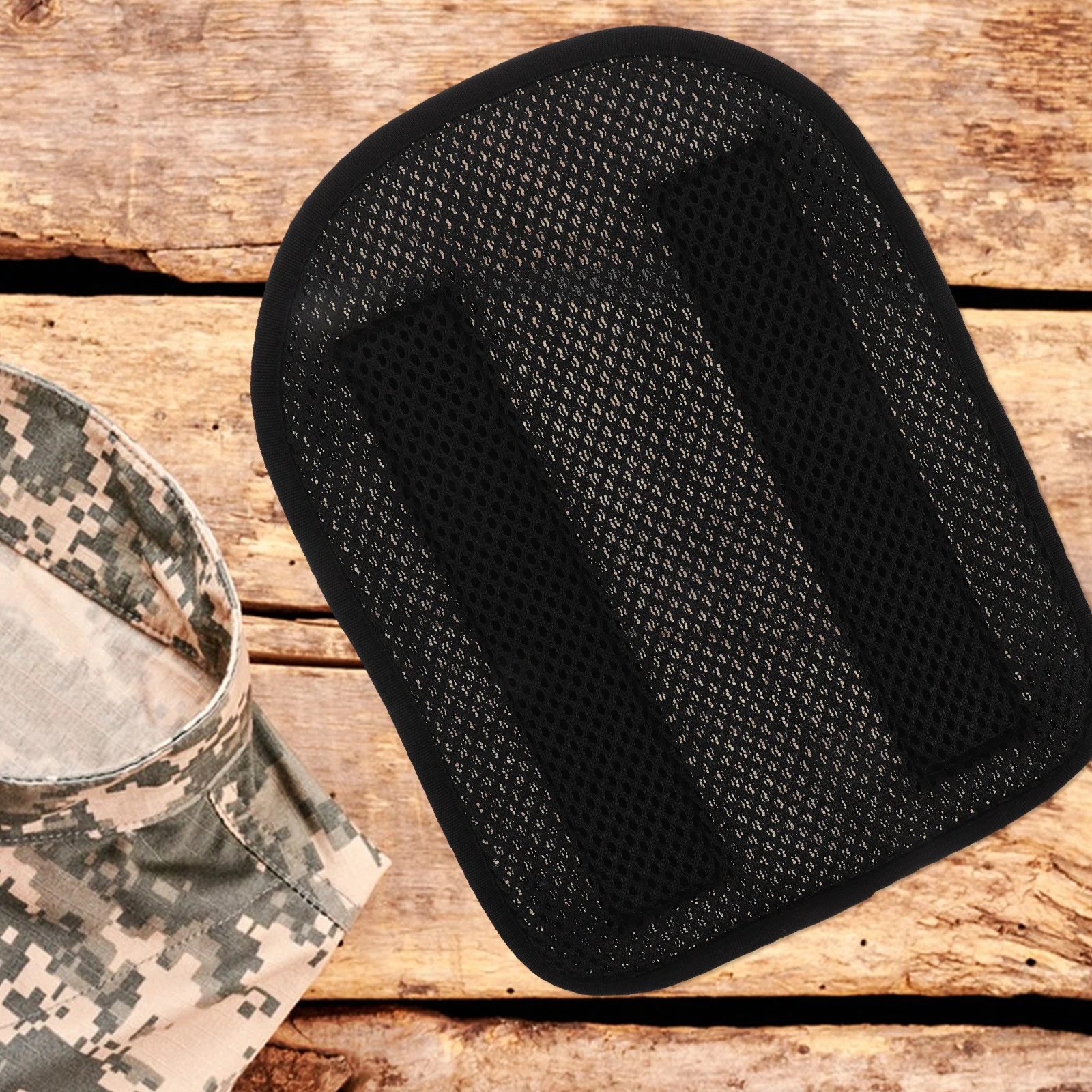 

2Pcs Tactical Vest Breathable Inner Liner Detachable Cushion Sweat Absorbing Pads for Outdoor Training Running Fitness Workout