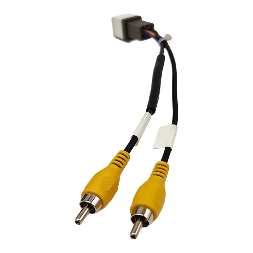 Car Video Output Black 8-pin Video Adapter 8Pin Socket Configuration Vehicle Video Setup For Mitsubishi Xpander