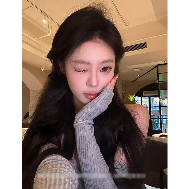 

Вязаный свитер со съемными рукавами, женский зимний свитер больших размеров с рисунком лисы, утепленный базовый пуловер, шерстяная пушистая подкладка, домашний