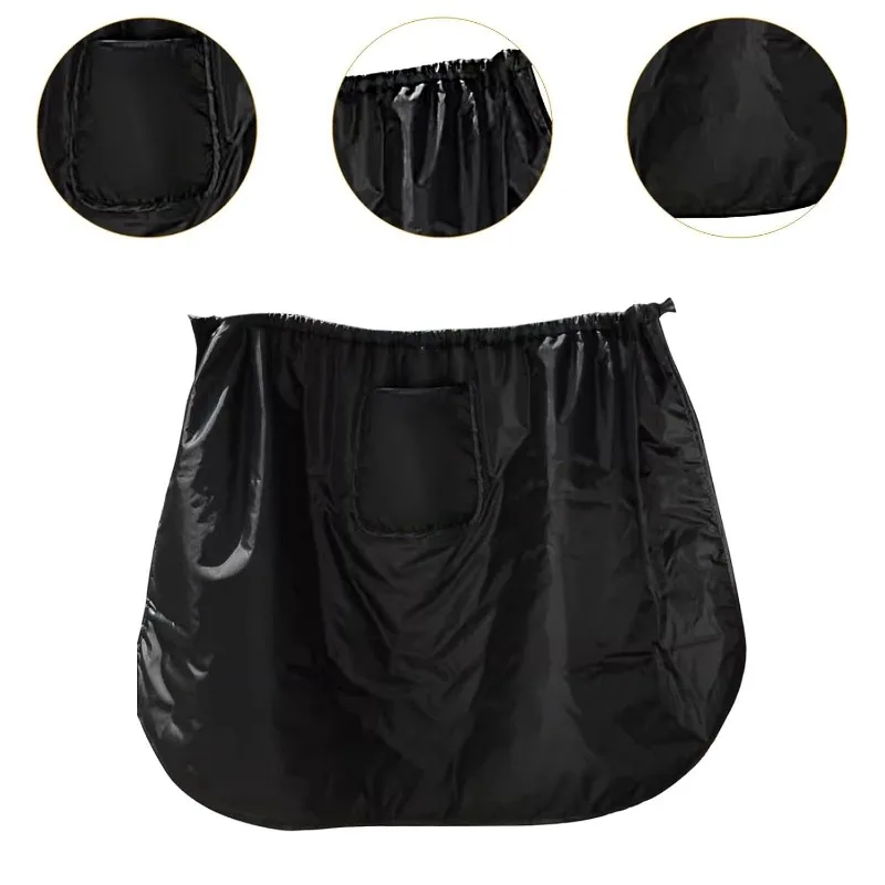 Multifaceted Scooter Skirt Winter Motorcycle Windproof Skirt Thickening Warmth Knee Pad Waist Pad Leg Cover Windproof Waterproof