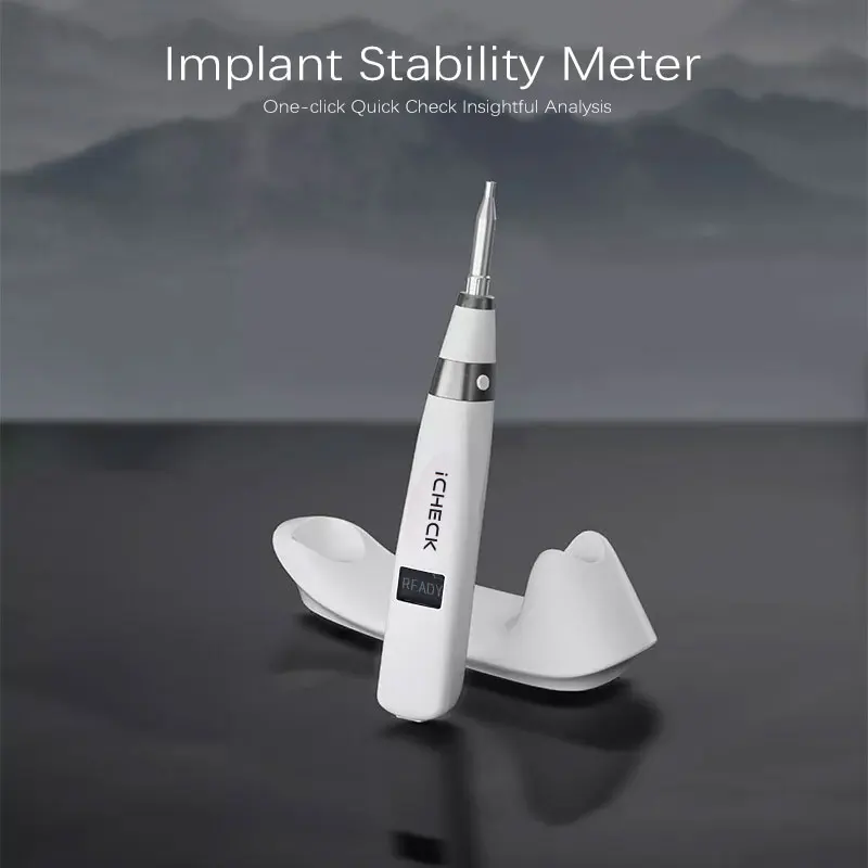 

Dental Implant Stability Meter AI-ICHECK for Measuring the Stability Of Implants Resonance Frequency with Three Color Readings