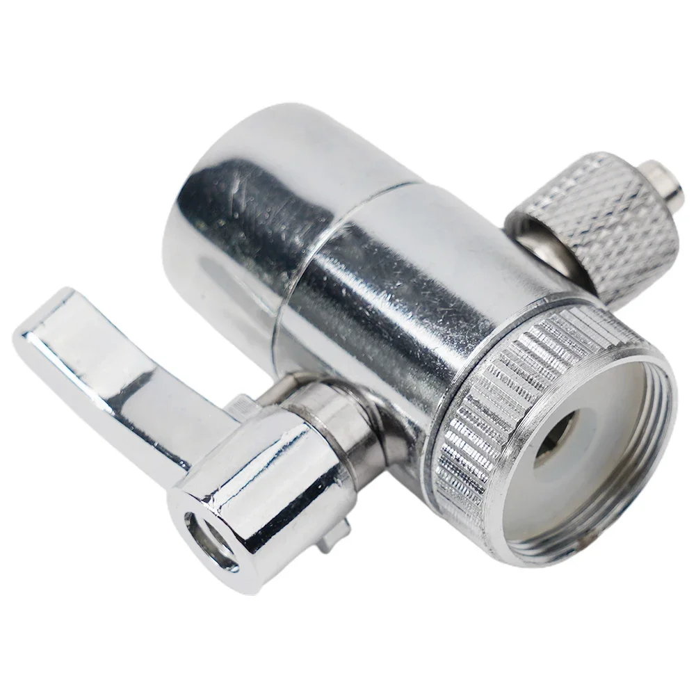 Adaptador de grifo de válvula desviadora duradera, encimera de latón, se adapta a la mayoría de grifos de filtro G1/2 pulgadas G3/8 pulgadas M22 X M24