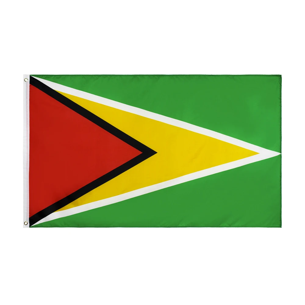 60×90 90x150 120×180CM Guyana Guyanan Emblem Flag Polyester Printed Banner Tapestry For Decor