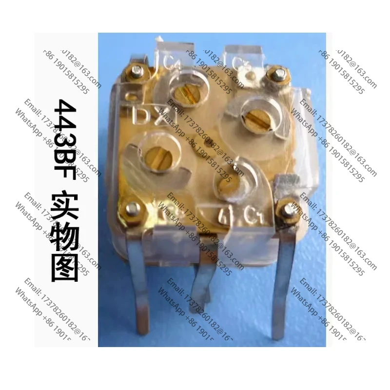 

443BF type frequency modulation amplitude modulation quadruple thin film dielectric tunable variable capacitor 270P ore radio
