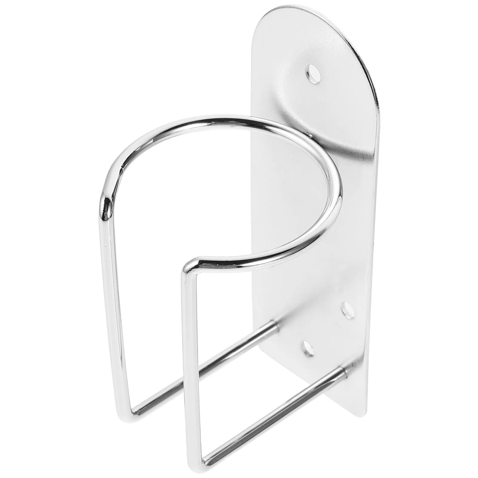 Wall Mounted Hair Tool Organizer Stainless Steel Vanity Shelf for Blow Dryer Trimmer Razor Storage Bathroom Grooming Accessories