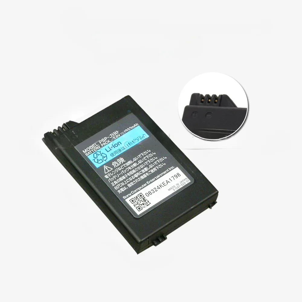 1PCS 1200mAh 3.6V For Sony PSP2000 PSP3000 PSP 2000 3000 PSP-S110 PlayStation Portable Gamepad Lithium Rechargeable Battery