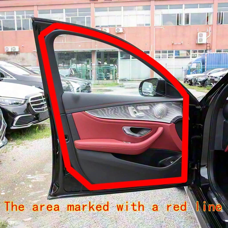 Suitable for Mercedes Benz GLA class X156 200 220 260 4MATIC door sealing, waterproof and soundproof adhesive strip 2014-2018