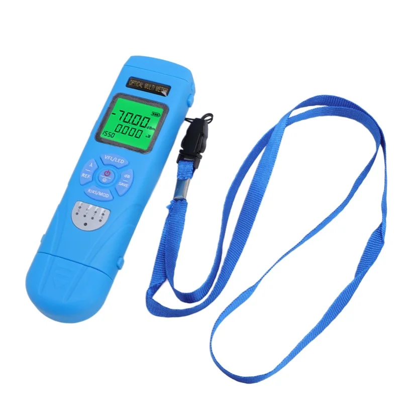 Optical Multimeter Multi Function Power Meter RJ45 Cable Network OPM Visual Fault Locator Finder 15km VFL REF Fiber Tester view 2