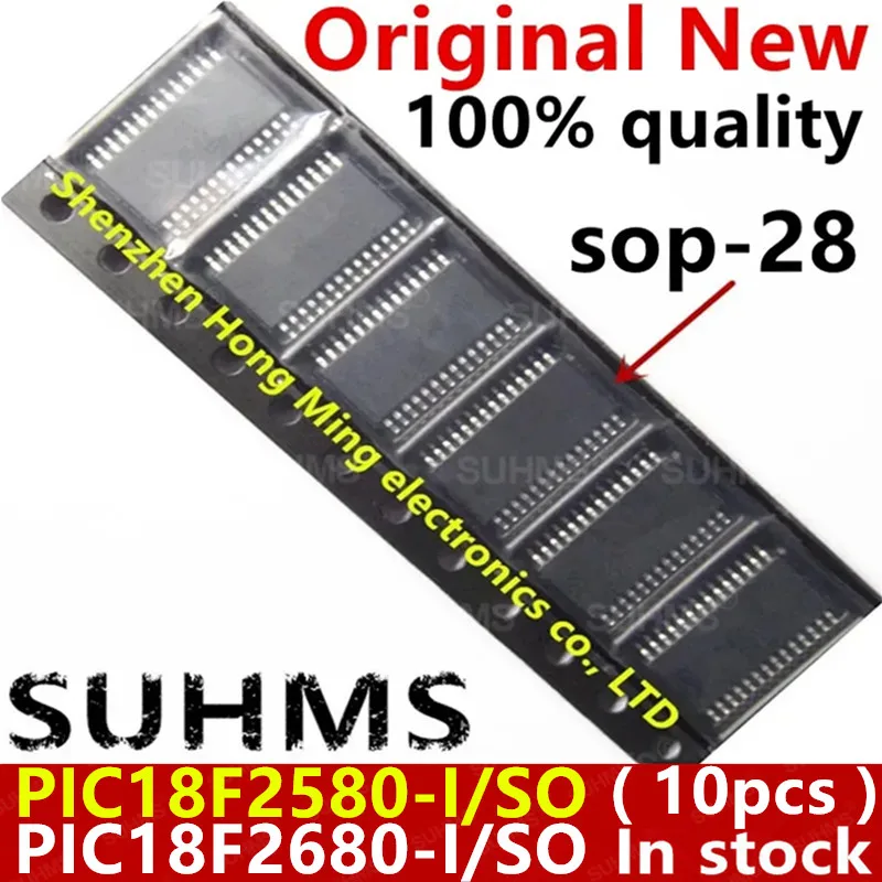 

(10piece)100% New PIC18F2580-I/SO PIC18F2680-I/SO PIC18F2580 PIC18F2680 sop-28 Chipset