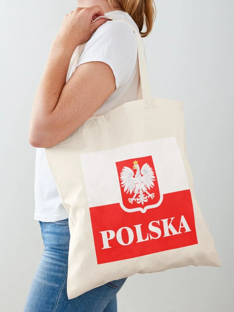 Polska 1 Tote Bag bag luxury women Custom bag ecological bags shopper bags for women