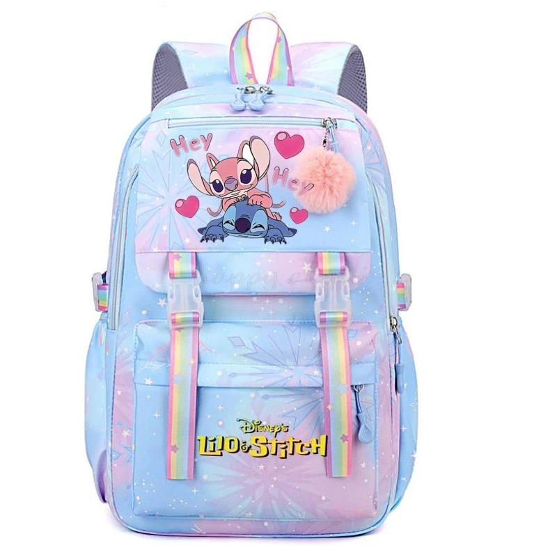 Hot Lilo And Stitch Backpacks Women Backpack Female Travel Bag Backpacks Schoolbag for Teenage Girls Bookbag Mochila Best Gift