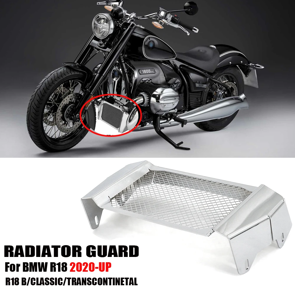 For BMW R18 2020 2021 2022 Motorcycle Accessorie Radiator Guard Water Tank Protection Grille R 18 B / Transcontinental / Classic