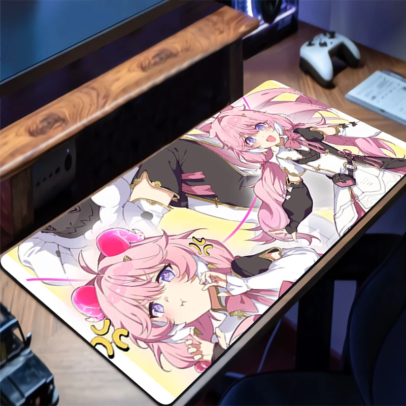 

Mouse Pad W-wuthering Waves Encore Cute HD Desk Pad Extended Cartoon Gaming Keyboard Mats Gamer Anime Mousepad Table Pad