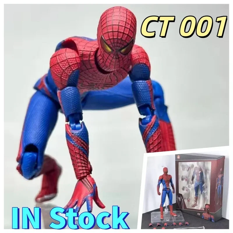 مافيكس الرجل العنكبوت المذهل 001 أكشن أندرو غارفيلد بيتر باركر موديل Shf تمثال أنيمي يمكن وضعها مع ملحقات الويب