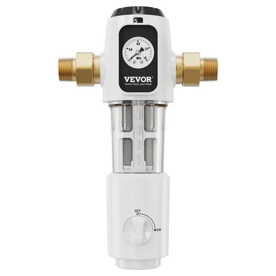 

Spin Down Filter 40 Micron Whole House Sediment Filter for Well Water 3 4 MNPT 4 T H High Flow Rate for Whole House Water Filt