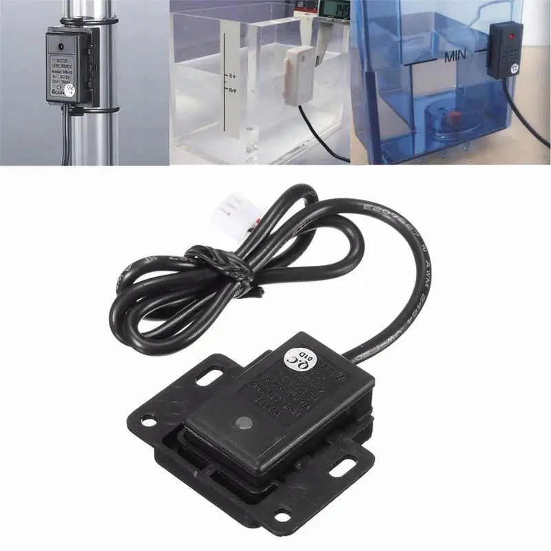 Car Water Level Sensor for Vehicle Tank Non-contact Monitor with LED Indicator Water Level Detector for Suits Different Liquid