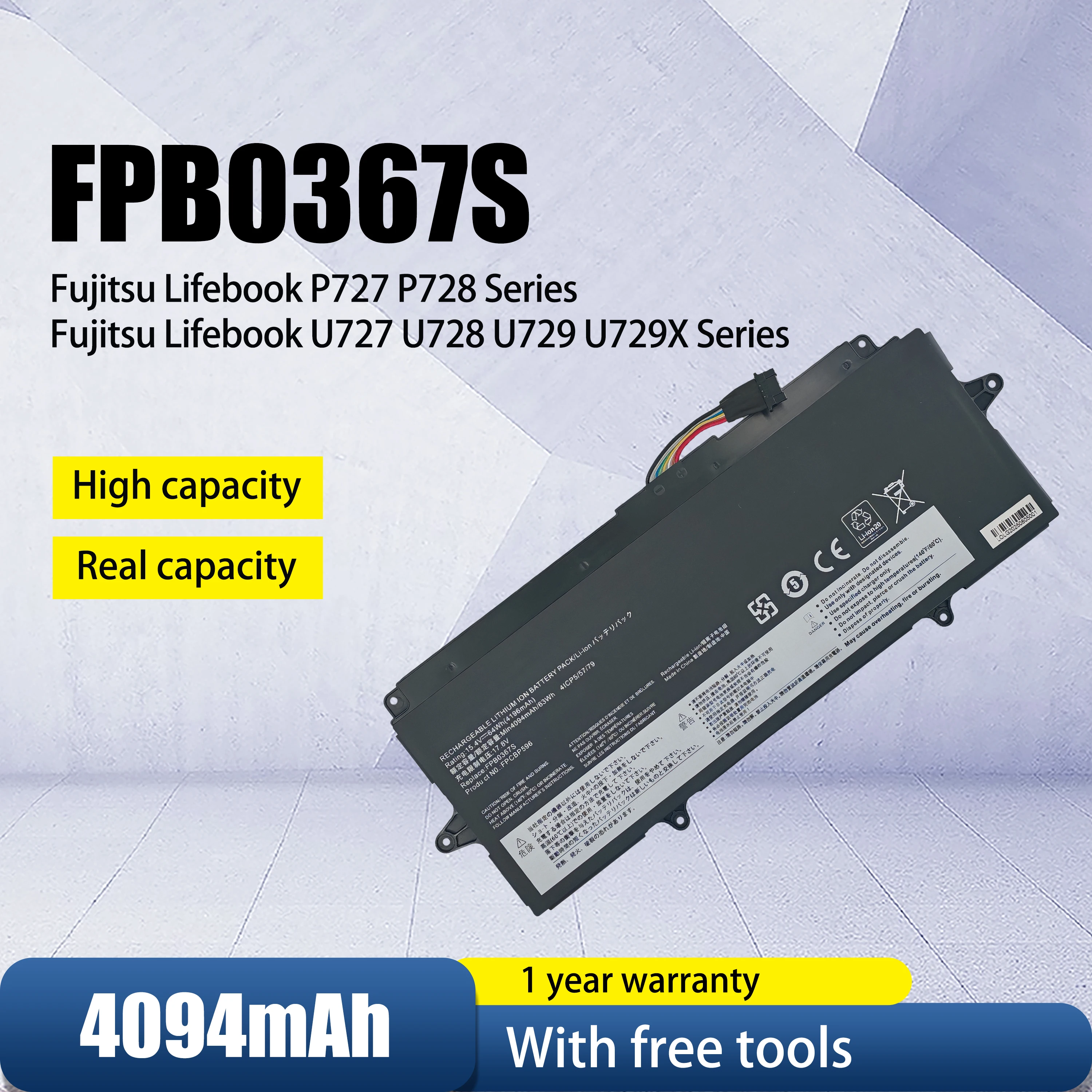 

FPB0367S FPCBP600 FPCBP596 FMVUH01007 FMVUH01008 Аккумулятор для Fujitsu Lifebook U94A CP816349-01 UH90/H1 WU2/H1 FMV ZERO WU4/H1
